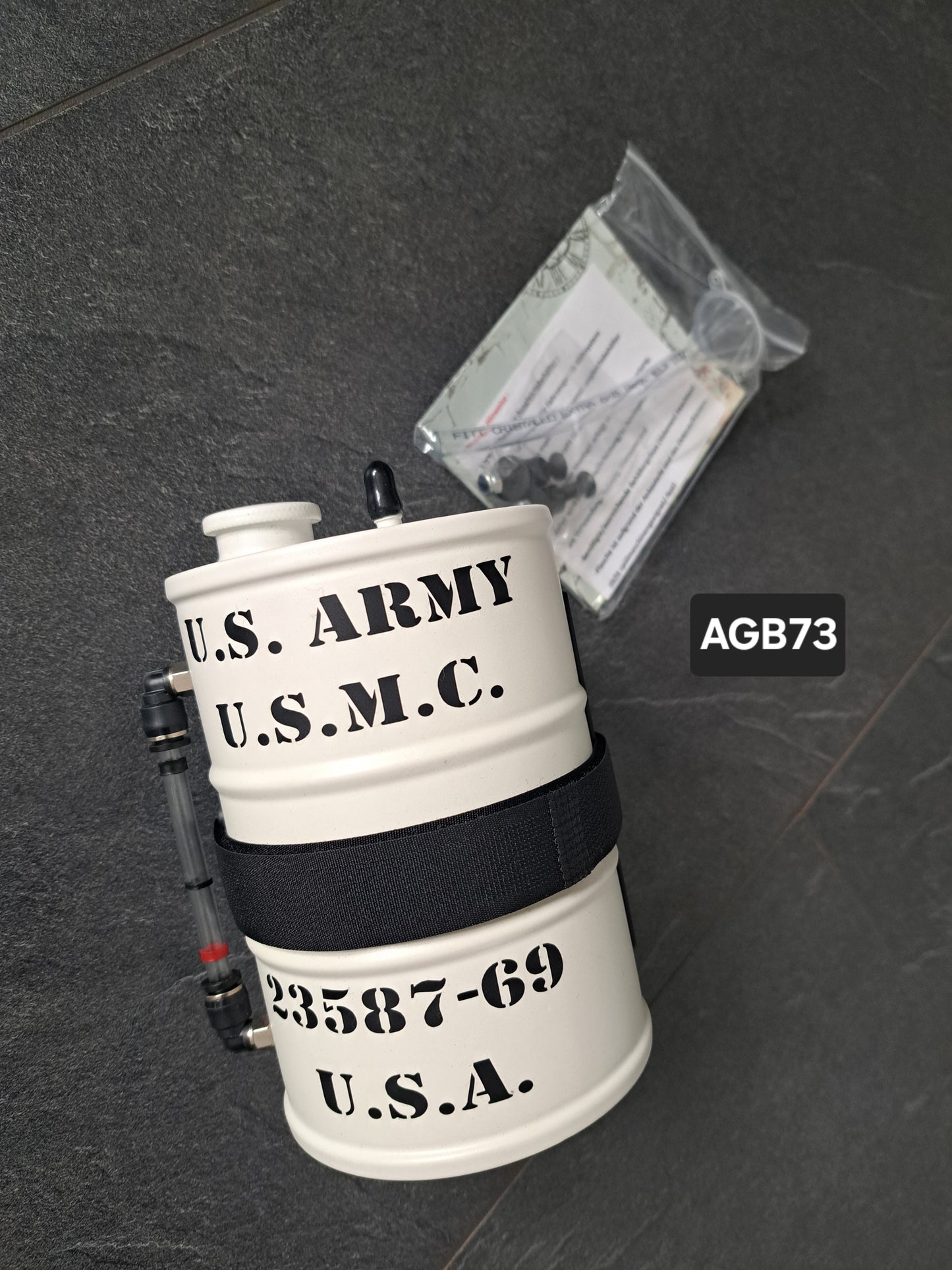 Ausgleichsbehälter Ölfass US-ARMY Style
