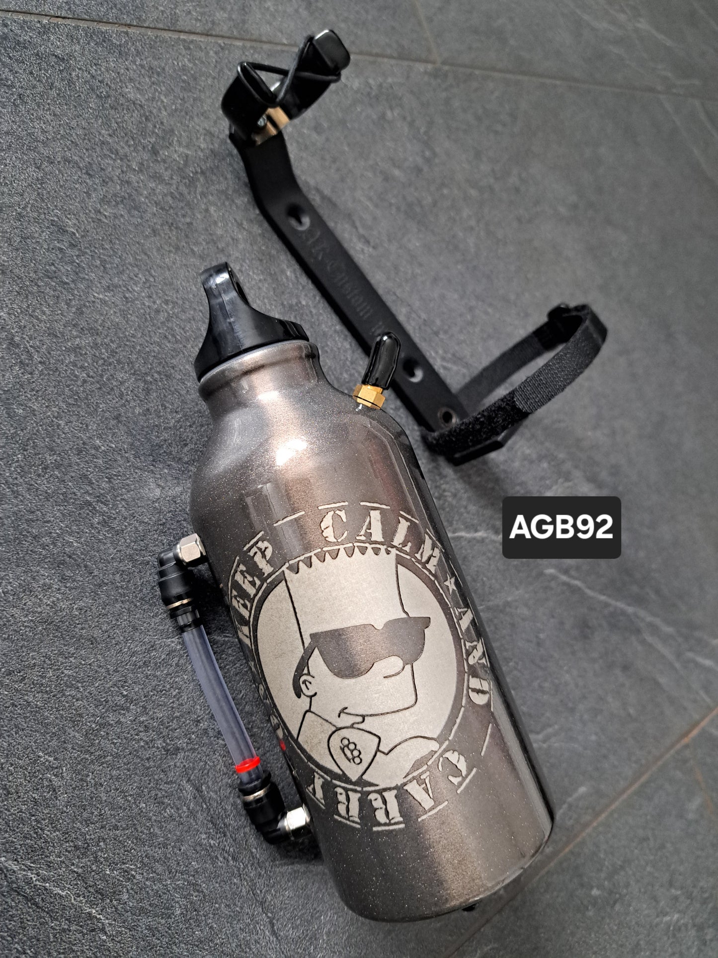 Ausgleichsbehälter Bart S. Keep Calm and carry on