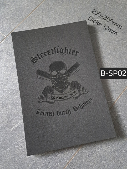 Sitzpad/Sitzplatte Streetfighter Moosgummi 12mm