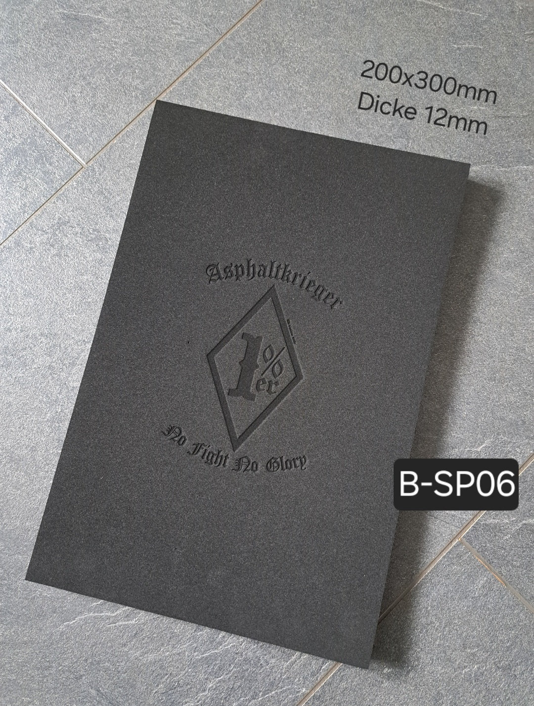 Sitzpad/Sitzplatte Streetfighter Moosgummi 12mm