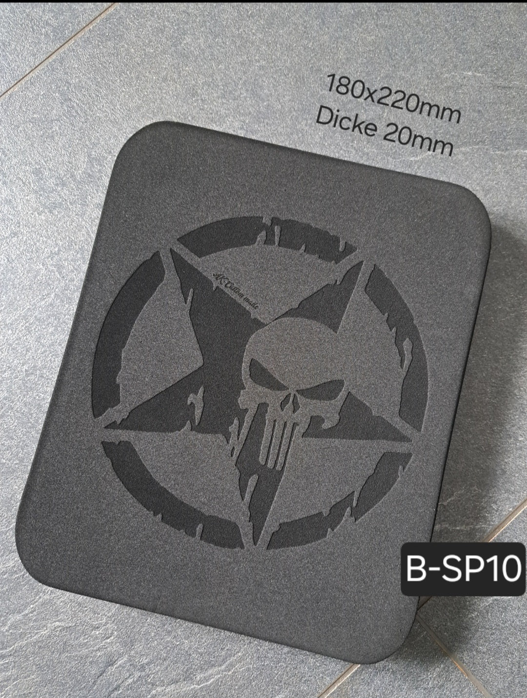 Sitzpad/Sitzplatte Streetfighter Moosgummi 20mm