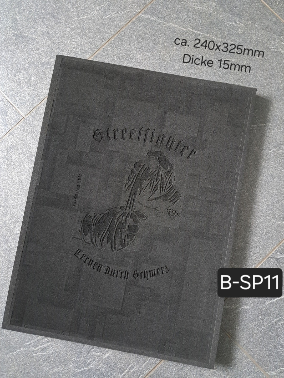 Sitzpad/Sitzplatte Streetfighter Moosgummi 15mm