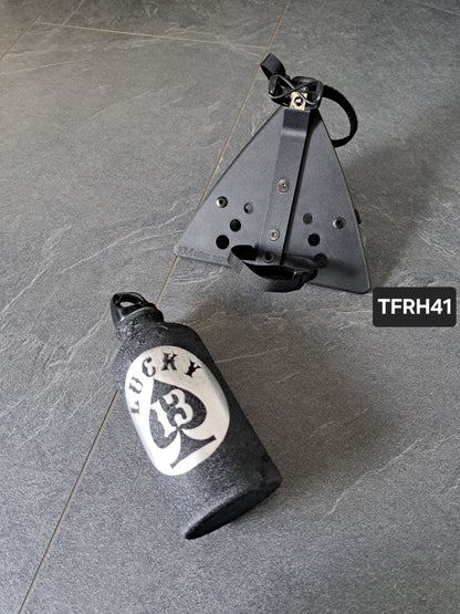 Suzuki Savage LS650 (Tank-)Flasche & Rahmenhalter Lucky 13