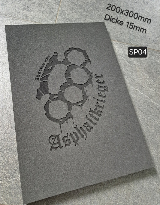 Sitzpad/Sitzplatte Streetfighter Moosgummi 15mm