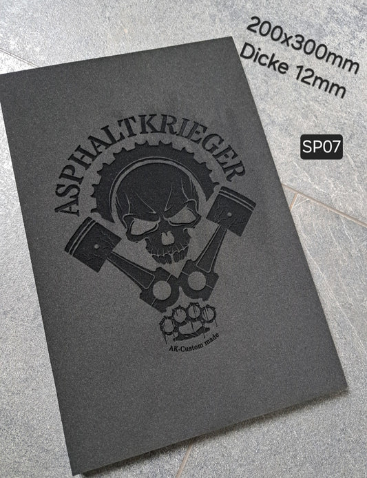 Sitzpad/Sitzplatte Streetfighter Moosgummi 12mm