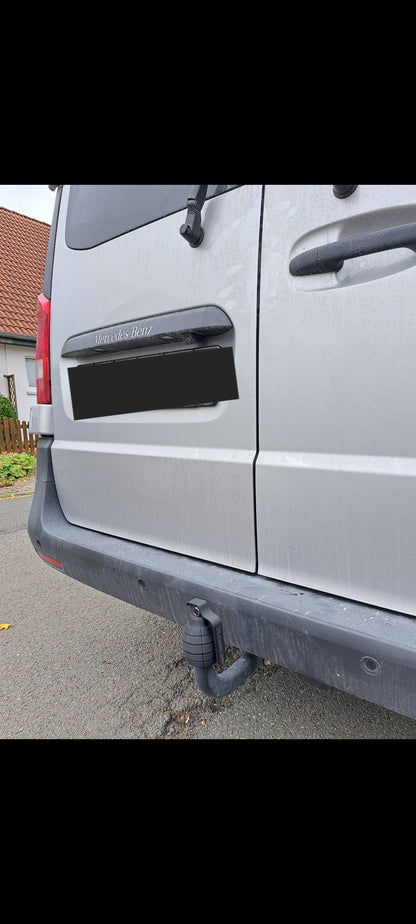 AHK Abdeckung Granate schwarz