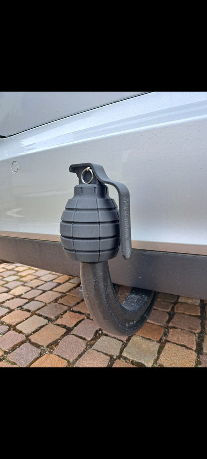 AHK Abdeckung Granate schwarz