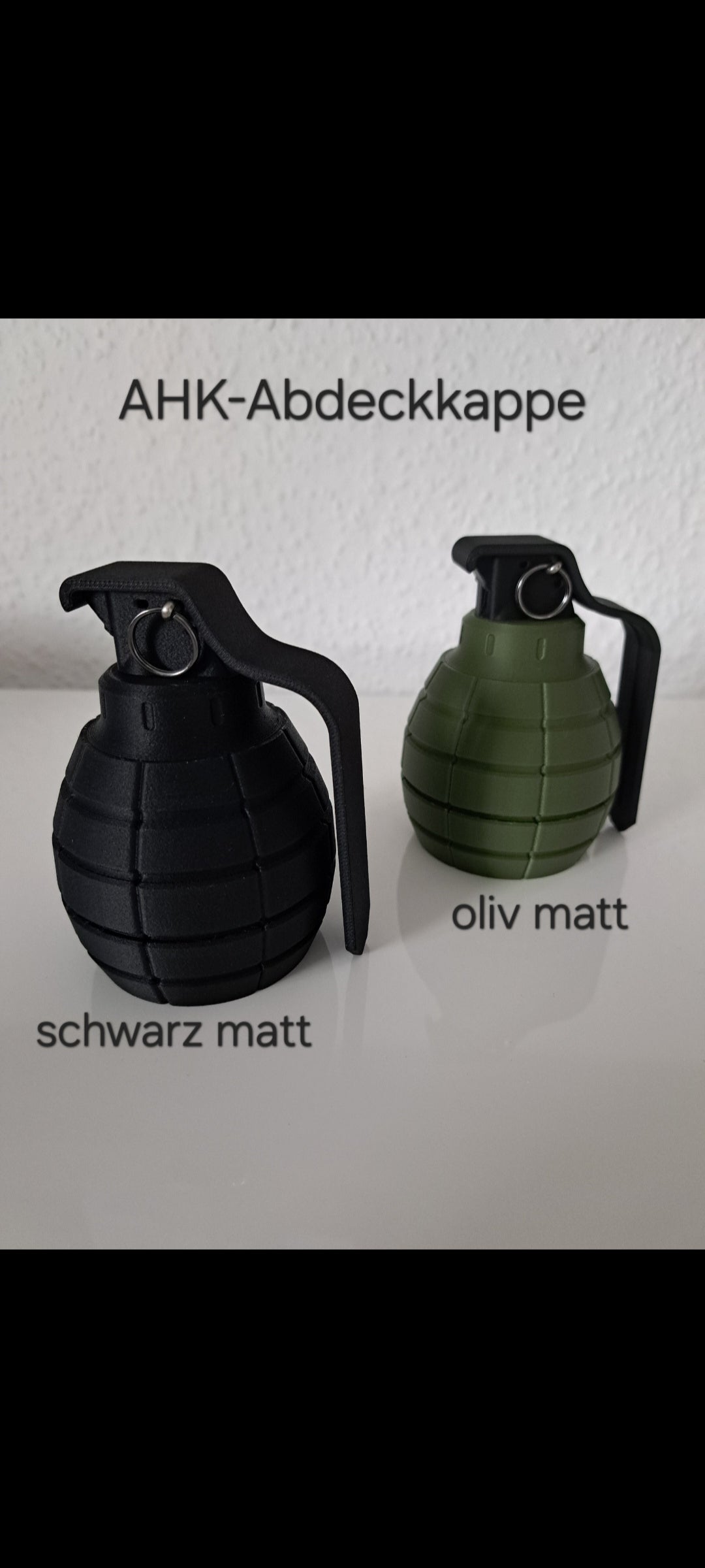 AHK Abdeckung Granate oliv