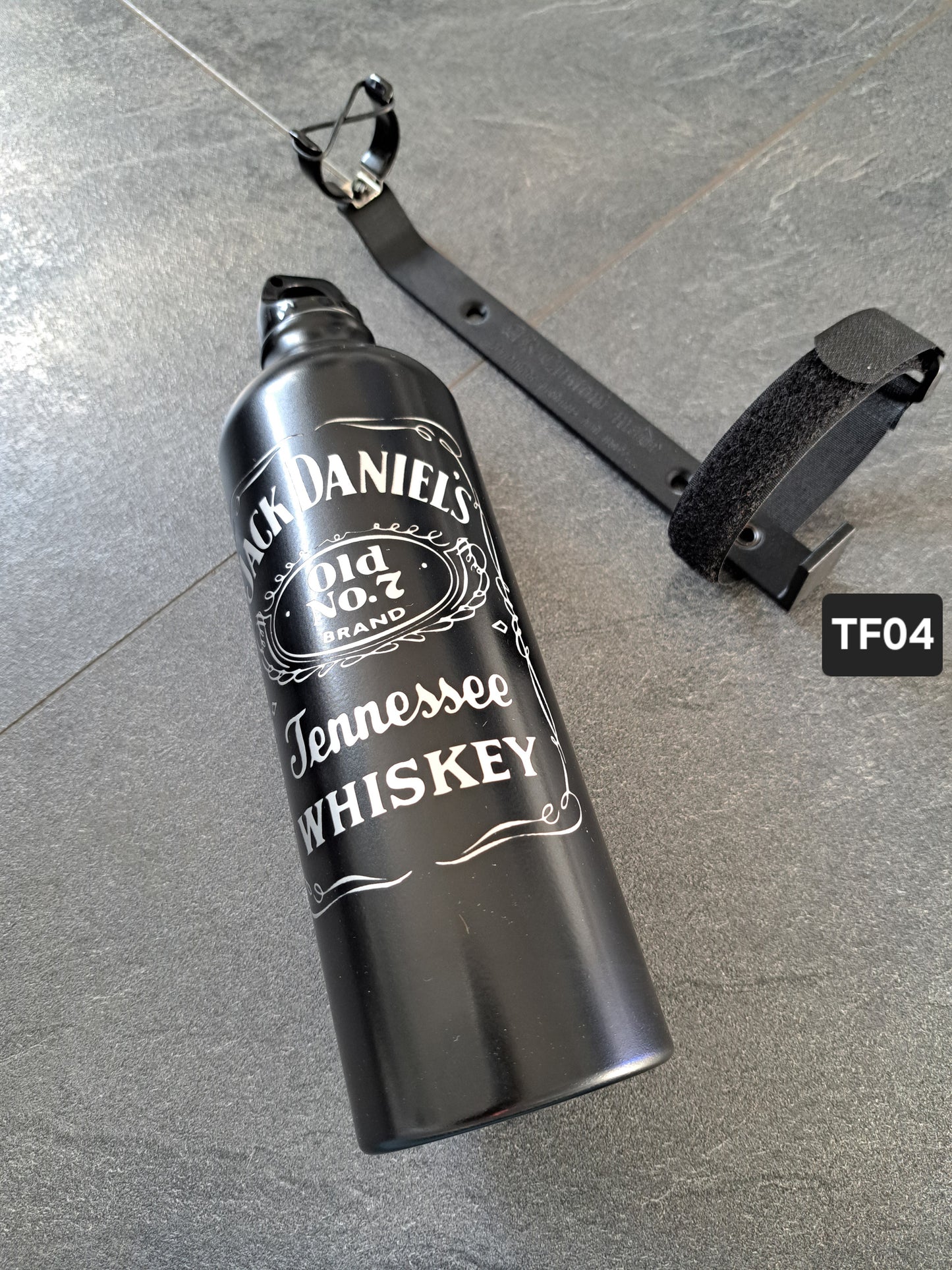 (Tank-) Flasche & Universalhalter 750ml Jack D.