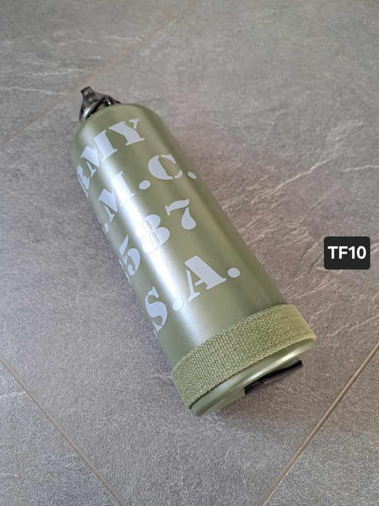 (Tank-) Flasche & Universalhalter 750ml U.S. Army