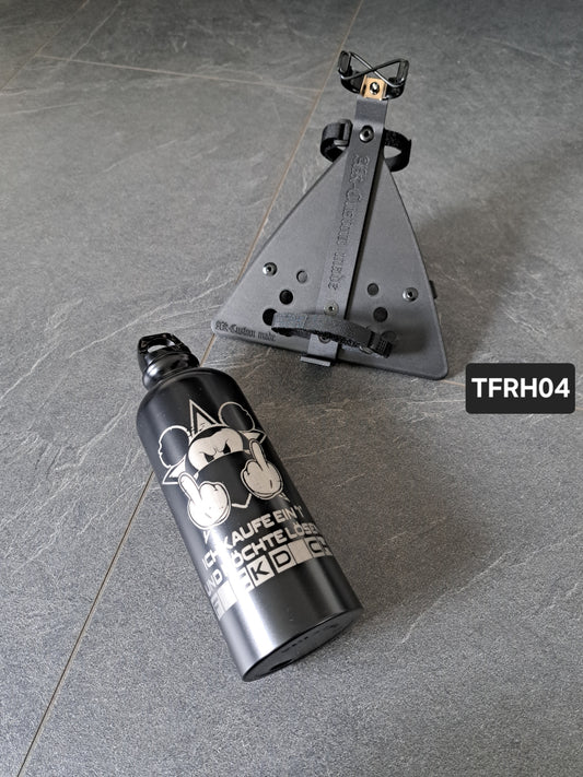 Suzuki Savage LS650 (Tank-)Flasche & Rahmenhalter MM F*ck Dich
