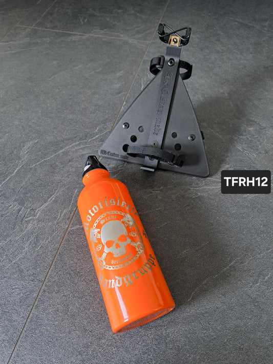 Suzuki Savage LS650 (Tank-)Flasche & Rahmenhalter Mot. Randgruppe