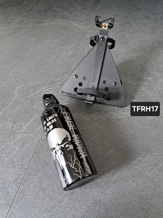 Suzuki Savage LS650 (Tank-)Flasche & Rahmenhalter Punisher Free Rider