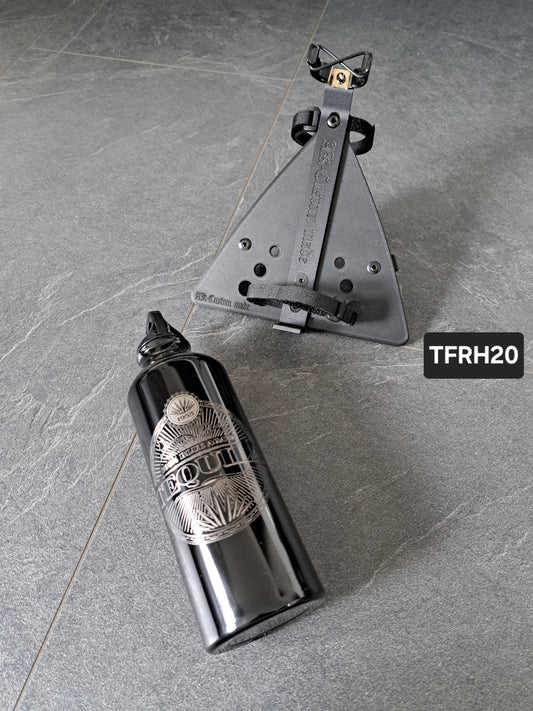 Suzuki Savage LS650 (Tank-)Flasche & Rahmenhalter Tequila