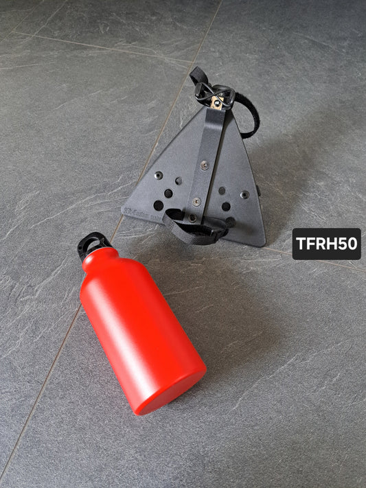 Suzuki Savage LS650 (Tank-)Flasche & Rahmenhalter