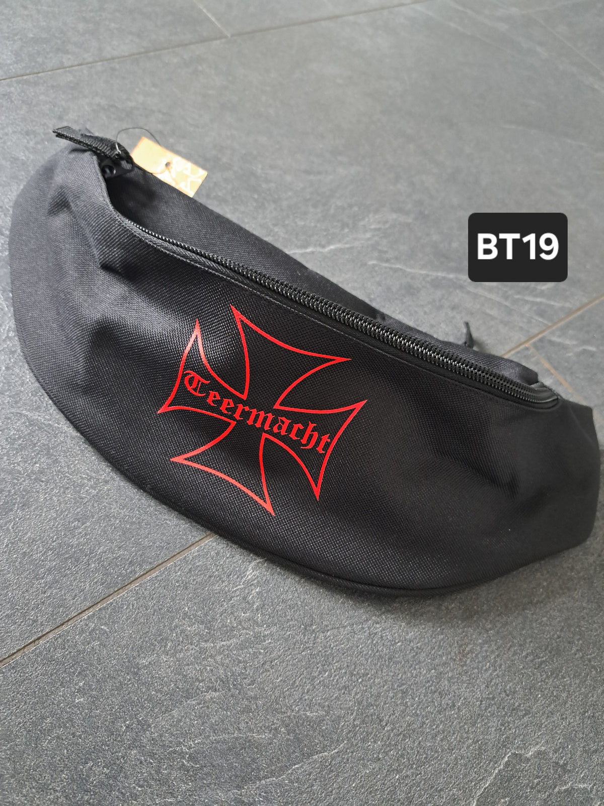 Bauchtasche Biker Eis. Kreuz Teermacht