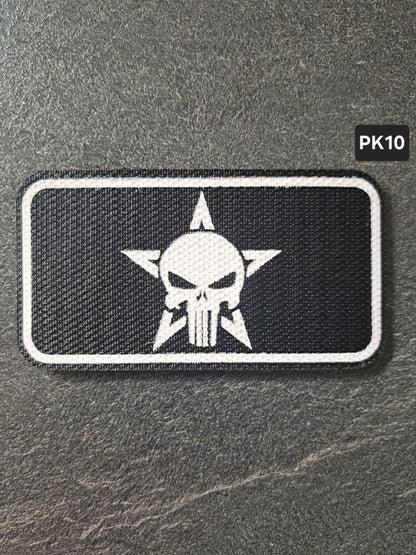 PATCH Klett Punisher Army-Stern