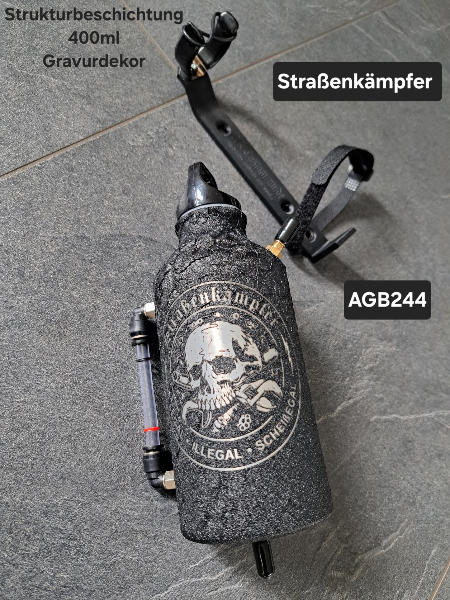 Ausgleichsbehälter Straßenkämpfer  LEGAL ILLEGAL...
