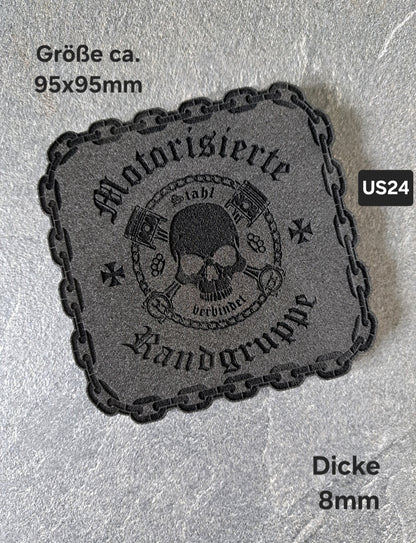 Untersetzer EPDM Mot. Randgruppe