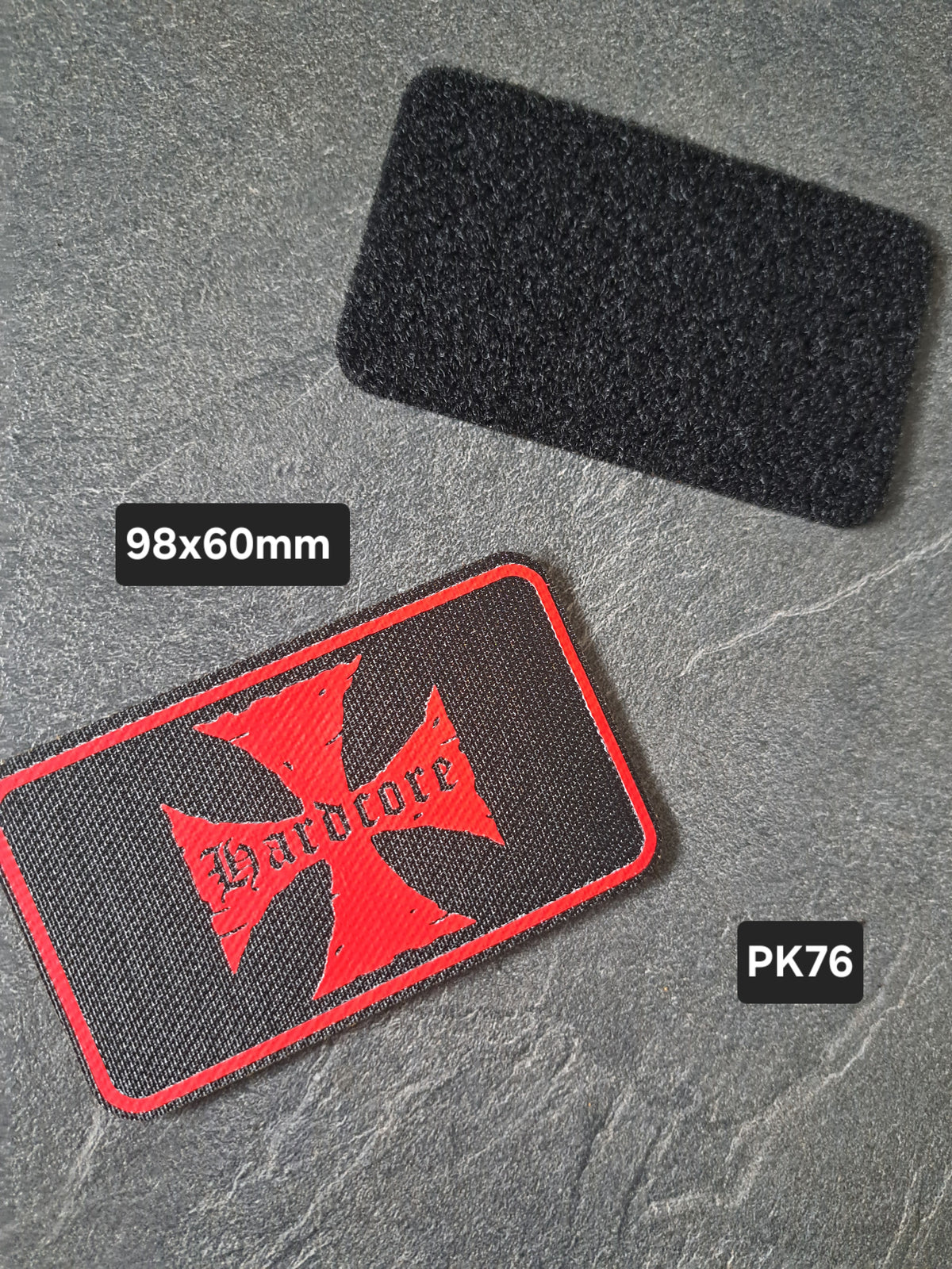 PATCH Klett Eis. Kreuz Hardcore