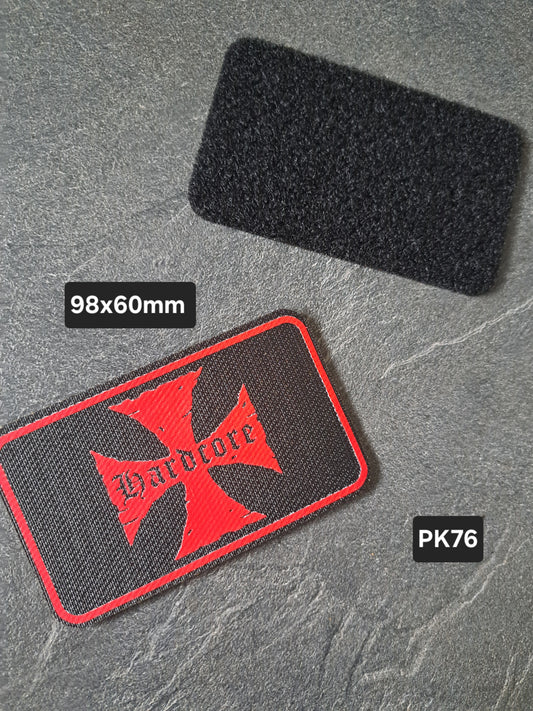 PATCH Klett Eis. Kreuz Hardcore
