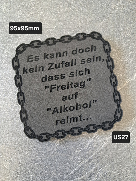 Untersetzer EPDM kann kein Zufall sein