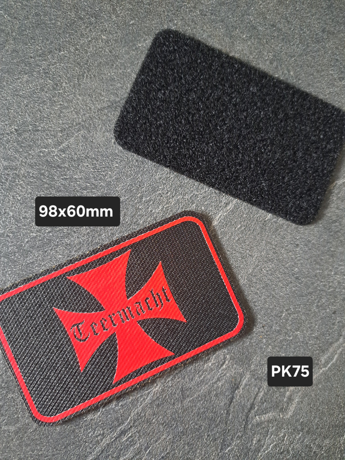 PATCH Klett Eis. Kreuz Teermacht