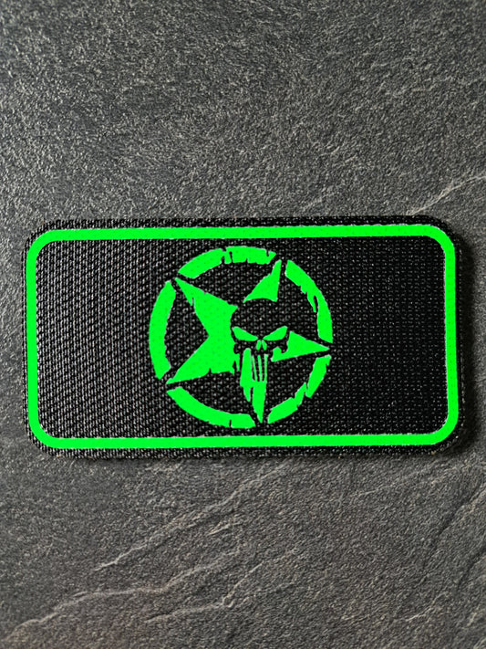 PATCH Klett Punisher Army-Stern
