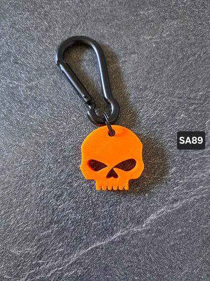 Schlüsselanhänger Skull klein div. Farben