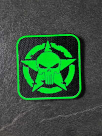 PATCH Klett Punisher Army-Stern