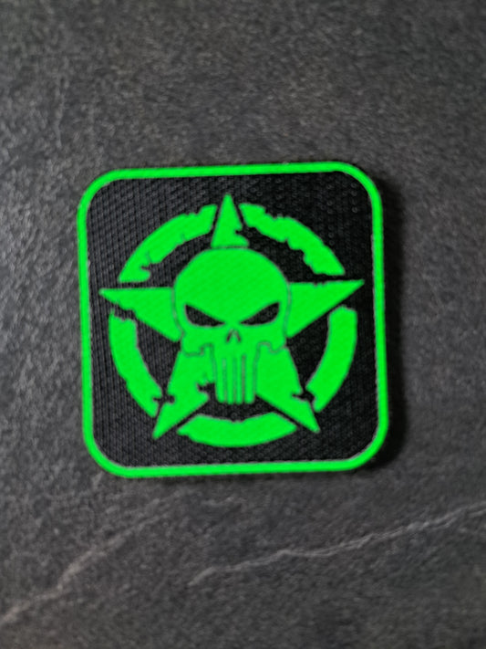 PATCH Klett Punisher Army-Stern