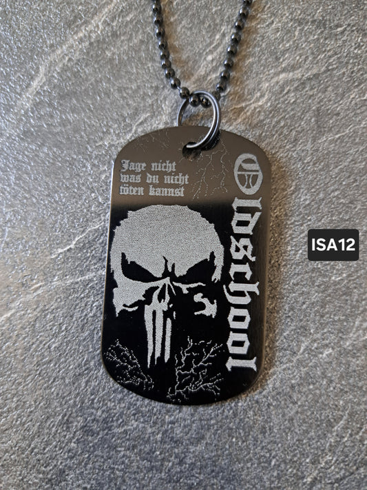 Innenspiegel Anhänger Oldschool Punisher