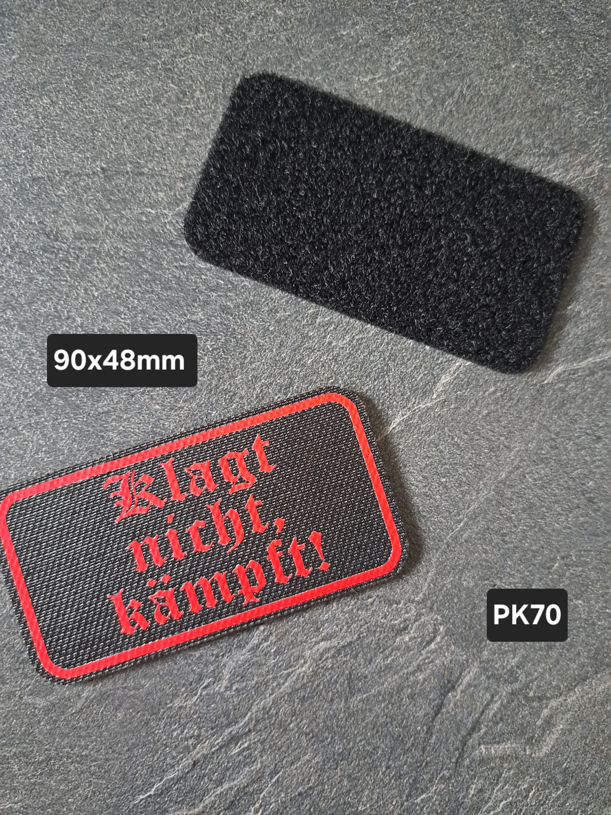 PATCH Klett Klagt nicht,kämpft!