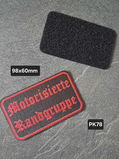 PATCH Klett Motorisierte Randgruppe