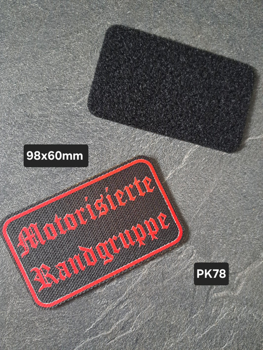 PATCH Klett Motorisierte Randgruppe