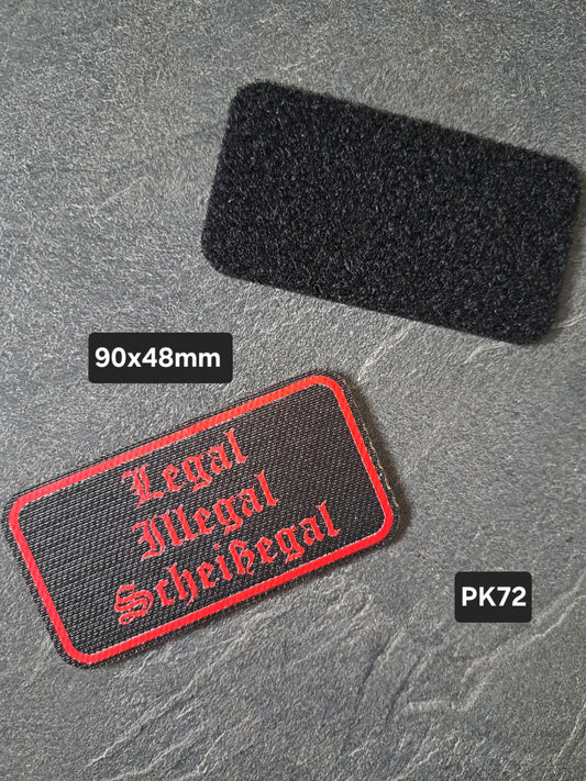 PATCH Klett Legal Illegal Scheissegal