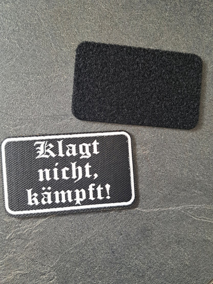 PATCH Klett Klagt nicht,kämpft!