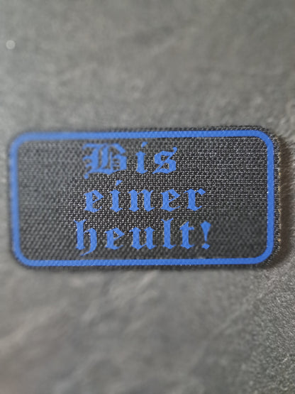 PATCH Klett Bis einer heult!