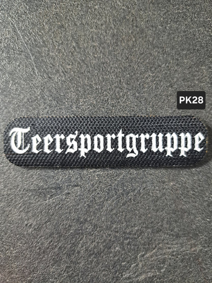 PATCH Klett Teersportgruppe