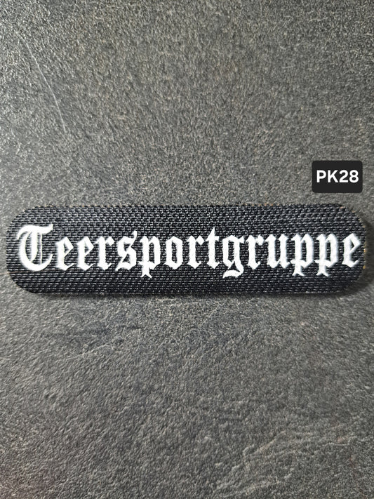 PATCH Klett Teersportgruppe