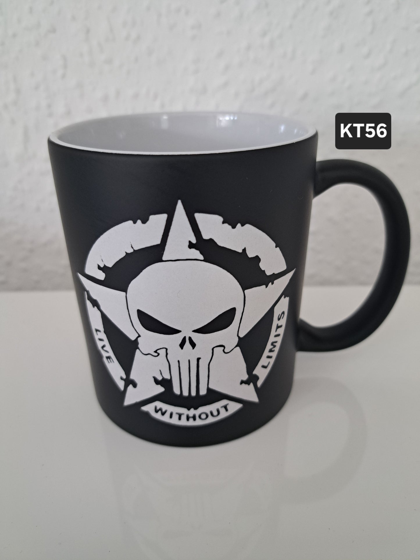 Kaffeetasse Punisher Live without limits