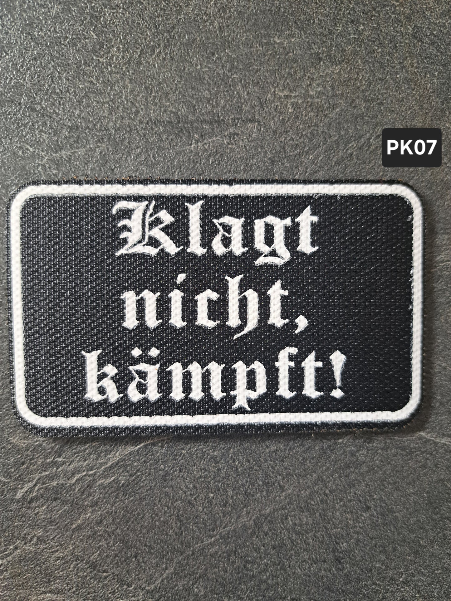 PATCH Klett Klagt nicht,kämpft!