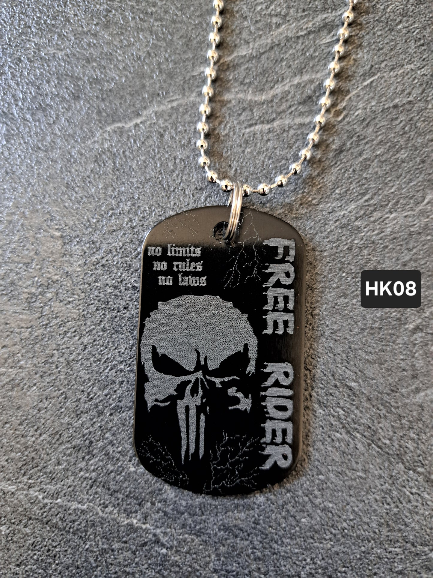 Halskette FREE RIDER Punisher