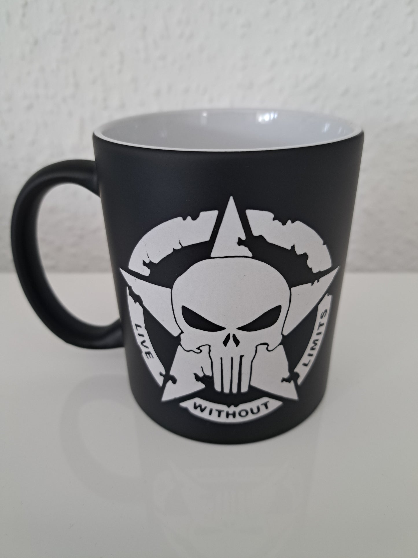 Kaffeetasse Punisher Live without limits