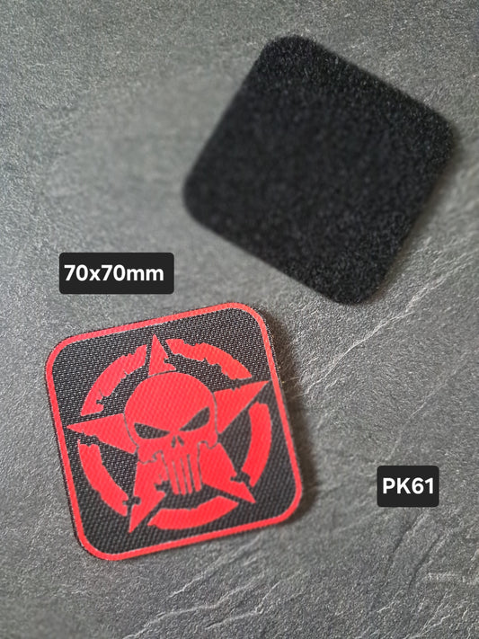 PATCH Klett Punisher Army-Stern