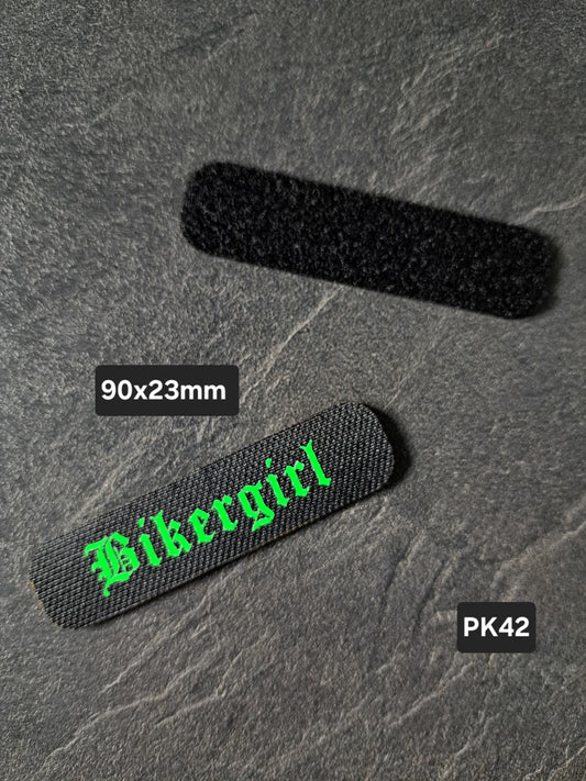 PATCH Klett Bikergirl
