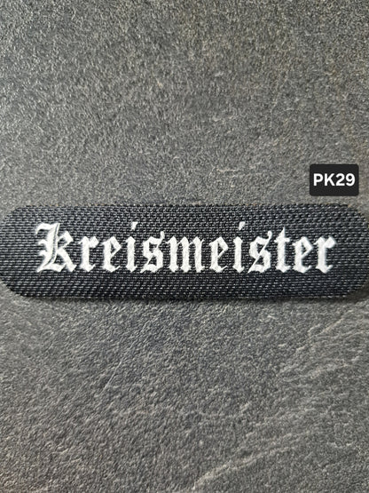 PATCH Klett Kreismeister