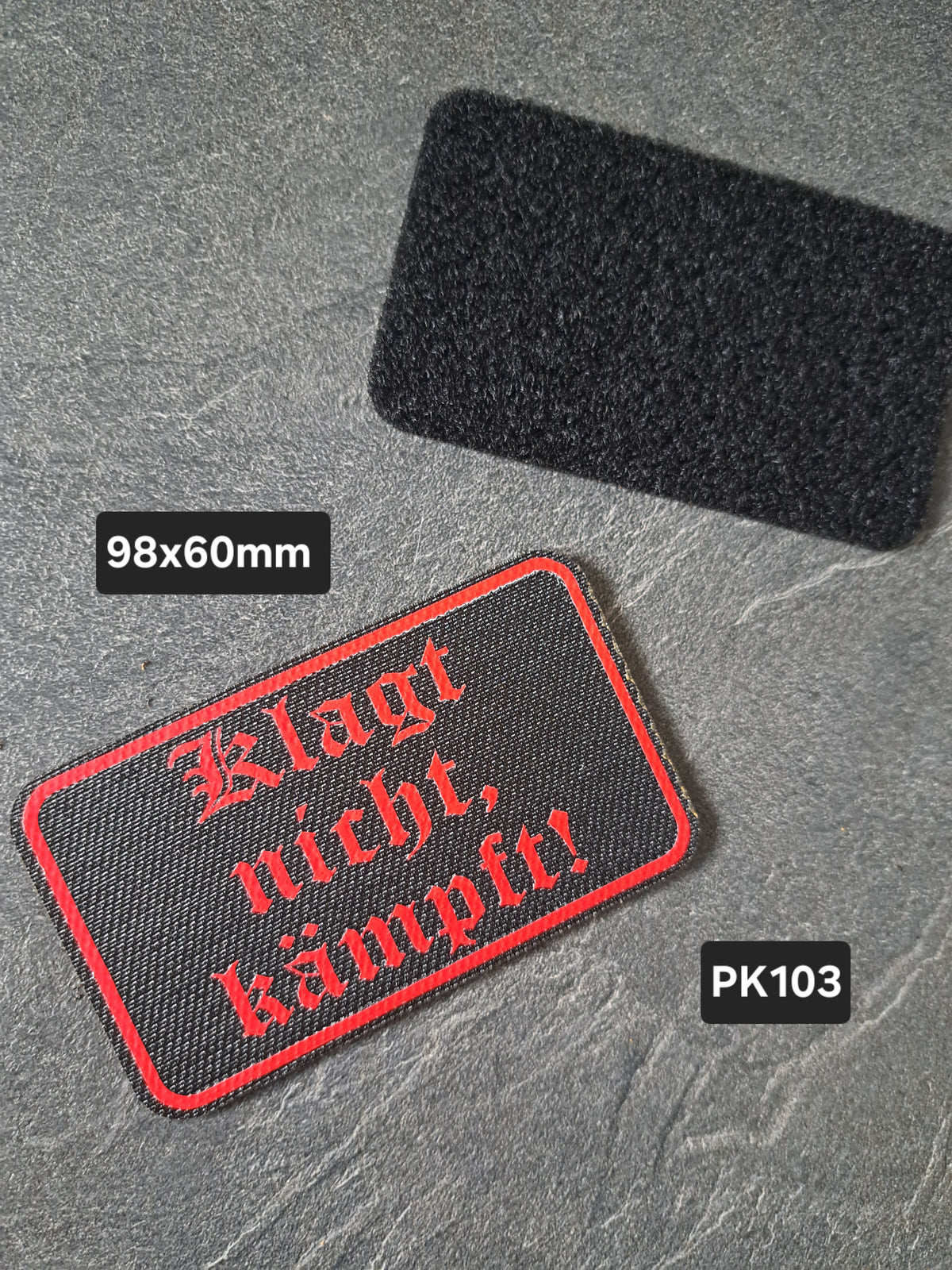 PATCH Klett Klagt nicht,kämpft!
