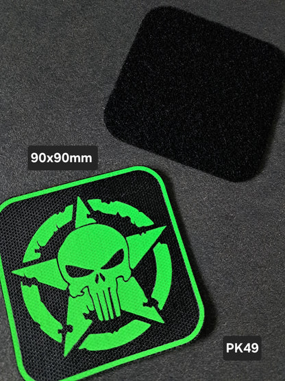 PATCH Klett Punisher Army-Stern