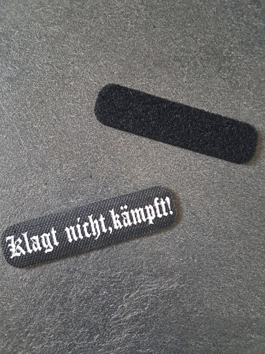 PATCH Klett Klagt nicht,kämpft!